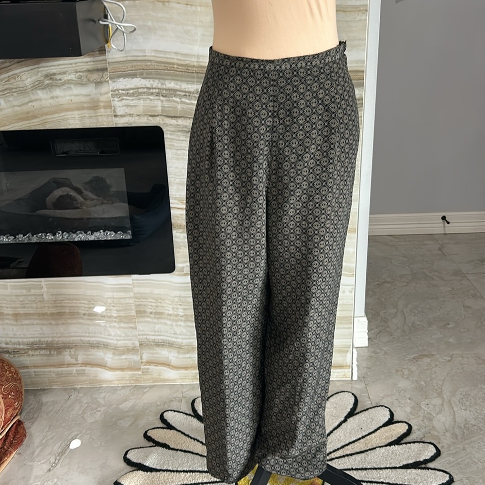 Talbots 100% Silk Trousers. Size 12 (577)